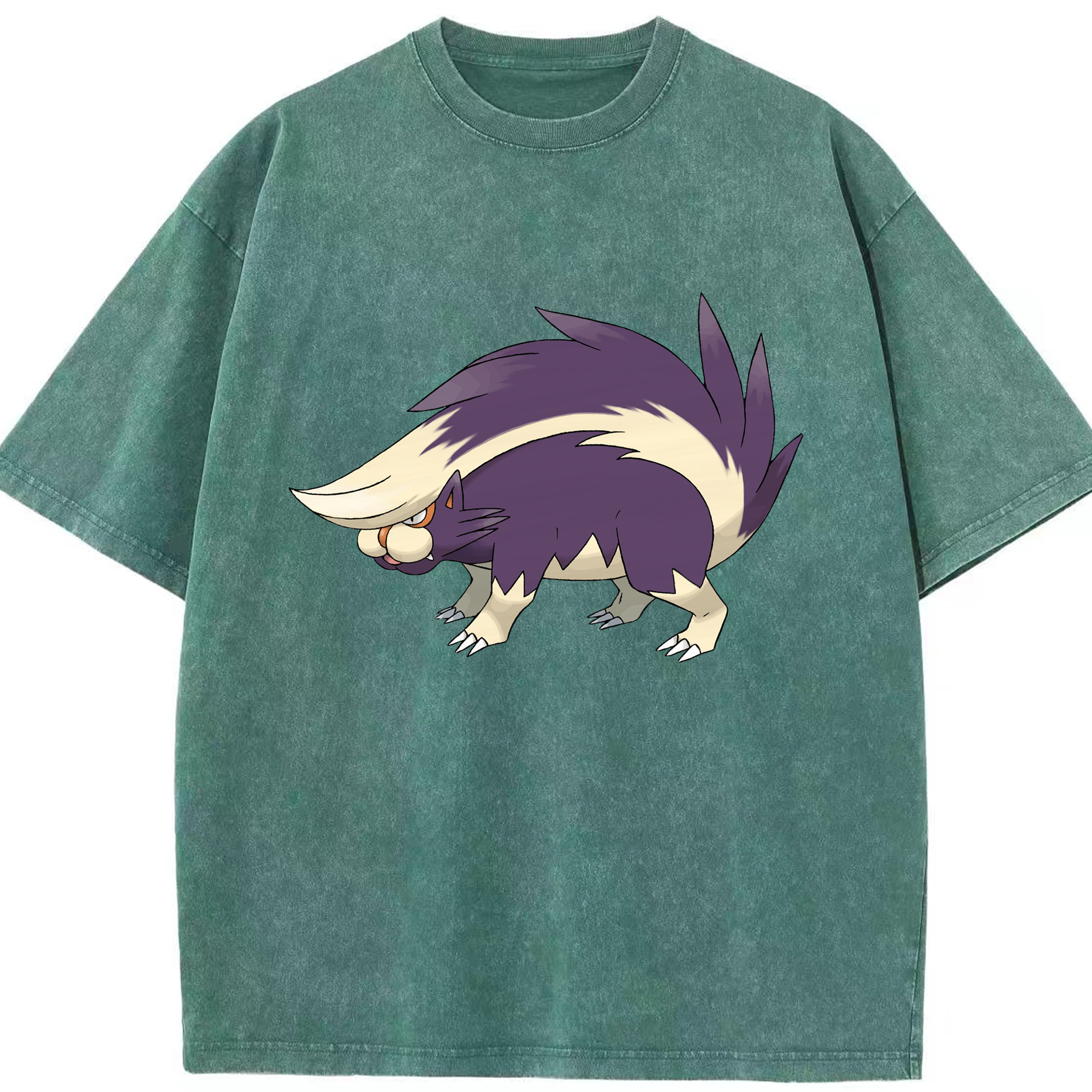 （画像用） ポケットモンスター Pokémon 綿100% ヴィンテージ風 半袖Tシャツ（フロントプリント）